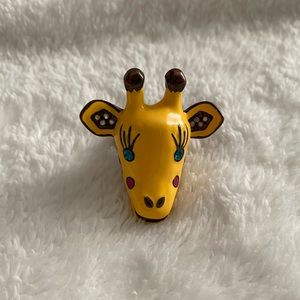 Betsey Johnson Stretchable Giraffe Ring